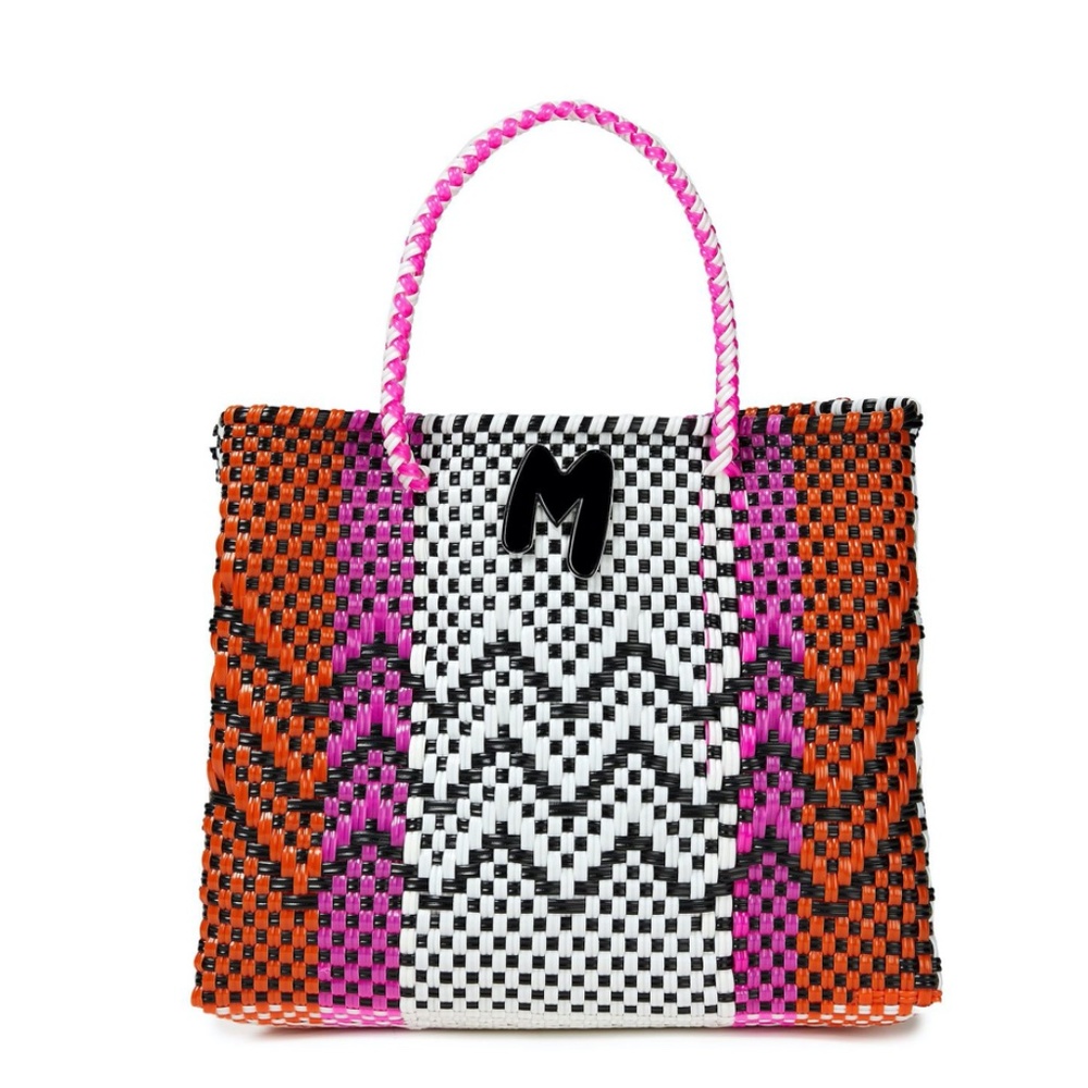 MISSONI WOVEN PVC TOTE